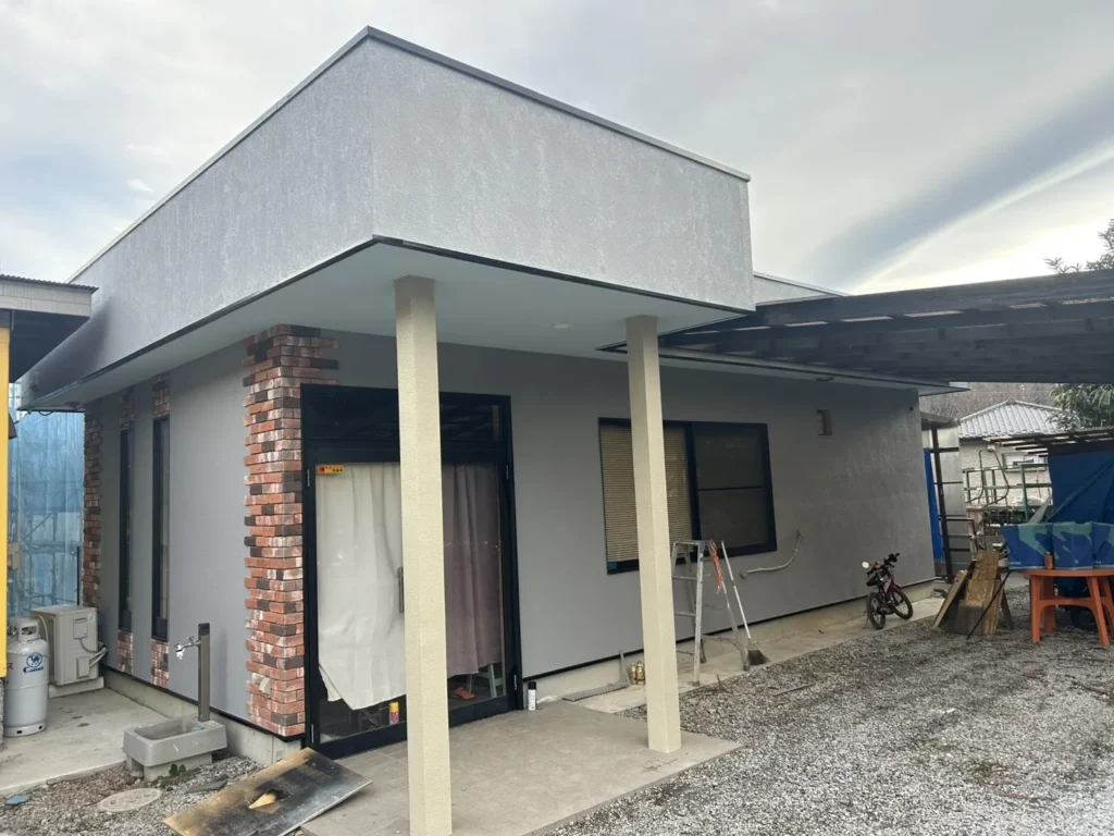 リフォーム塗装工事をした戸建て住宅