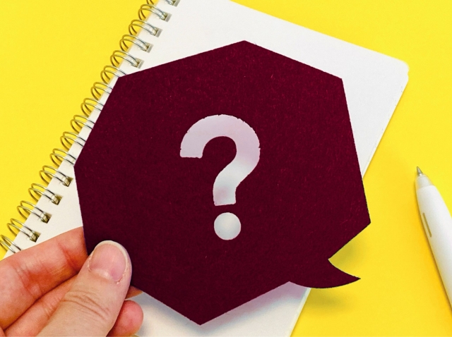 ハテナ・疑問をイメージ