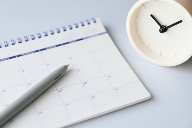 スケジュールイメージ